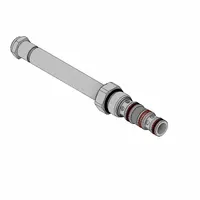 PARKER Spool Valve: Steel, Screw-In, Three Positions, Closed Center Center Position, Four-Way (MPN DSL105C1V)