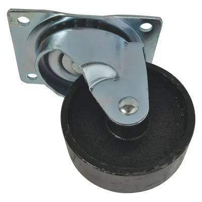OEM Caster: 5 in Overall Ht - Replacement Casters for General Purpose Dollies