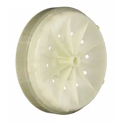 Replacement rotor for Whirlpool washing machines and dryers. This component drives the drum during wash and spin cycles. Use as a direct replacement for the original part.