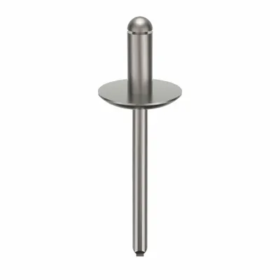OEM Large Flange Blind Rivet, 0.188" Diameter, 1 51/64" Overall Length, 250 Pack - Large Flange Blind Rivets