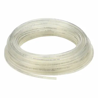PARKER Standard Polyurethane Tubing, 6.5 mm ID, 10 mm OD, 100 ft, Beige