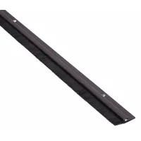 NATIONAL GUARD Door Sweep: Brush Insert, Aluminum, 48 in Lg, 1 1/4 in Wd, Aluminum (MPN B606DKB-48)