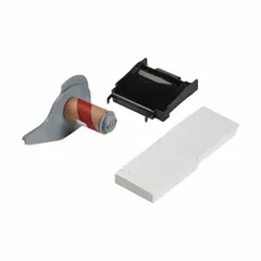 Polyester, white gloss outdoor tag roll with 75 tags per roll. Each tag measures 3 1/2 in x 2 in. Compatible with BMP71 printer series. Used for industrial identification in outdoor environments.