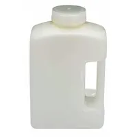 GLOBE SCIENTIFIC Sampling Bottle: 2 L, 67.6 fl oz, HDPE, Natural, 63-415 mm Screw Closure Size (MPN 7102000)
