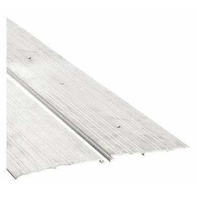 NATIONAL GUARD Door Ramp: 6 in Lg, ADA Compliant - Aluminum Ramps