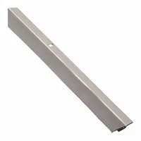 PEMKO Door Weatherstripping: Single Fin Insert, Aluminum, 96 in Lg, 1 1/4 in Wd, Aluminum (MPN 305CN96)