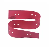 TENNANT Rear Squeegee Blade: Rubber, 23 1/2 in Overall Lg, 1 3/4 in Overall Wd, Red (MPN 4088705)