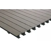 FIBERGRATE Fiberglass Pultruded Grating: Structural Grating, 4 ft x 8 ft Nominal Size (WxL), ISOFR (MPN 351044)