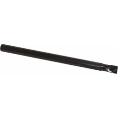This indexable boring bar features a positive rake geometry and right-hand orientation, designed for internal turning operations. It is used for precision boring, hole enlargement, and finishing in machining applications. The tool accepts indexable inserts for efficient material removal.