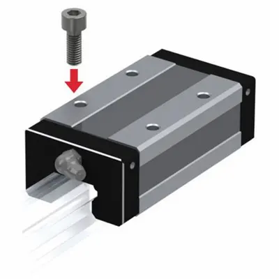THK Linear Guide Carriage: For 20 mm Rail Wd, Ball, SHS Type Std Guide - THK SHS Series Ball Carriages