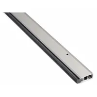 NATIONAL GUARD Door Weatherstripping: Screw-In Mounting, Silicone, 7 ft Overall Lg, Gray (MPN 107SA-84)