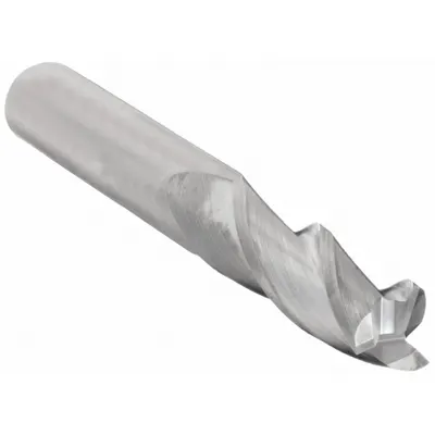 WIDIA HANITA Square End Mill: Carbide, 3 Flute, 1/4" Mill Dia, 1" LOC, 3" OAL (MPN I3S0250T100L) - General Purpose Carbide Square End Mills