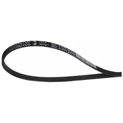 OEM replacement drum belt for Whirlpool washing machines and dryers. Transfers motor power to rotate the drum during wash and dry cycles. Part number 661570V.