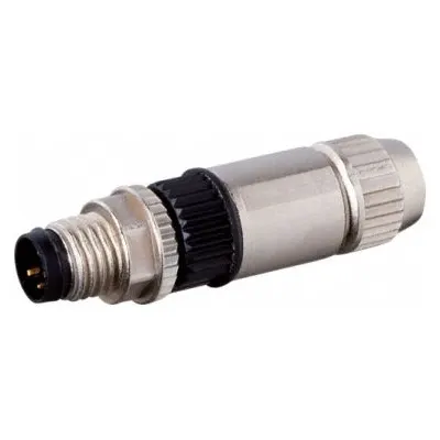 MURRELEKTRONIK Circular Connector: A Coded, 3 Pin, M8 Screw with Straight Connection, IP67 - Field-Wireable M8 Circular Connectors