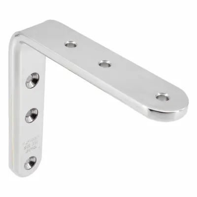 SUGATSUNE Shelf Bracket: 3 35/64 in Ht - Standard Duty Shelf Brackets