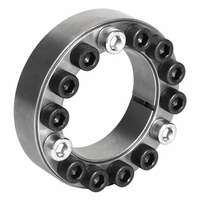 CLIMAX METAL PRODUCTS Keyless Bushing: For 1 11/16 in Shaft Dia, 2 15/16 in OD - Multi-Screw Locking Assembly Keyless Bushings