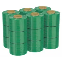 GOODWRAPPERS Stretch Wrap Film: 60 ga Gauge, 3 in Overall Wd, 1,000 ft Overall Lg, 1-Side, 18 PK (MPN 15A862)