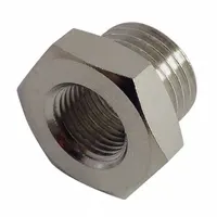 LEGRIS Metal Pipe Straight: Straight, 1/2 in x 3/4 in, Female BSPP Threaded x Male BSPP Threaded (MPN 0905 21 27)
