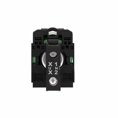 SCHNEIDER Pilot Light: 22 mm Panel Mounting Size, Green, LED - LED Pilot-Lights