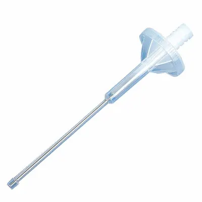GLOBE SCIENTIFIC Dispenser Syringe Tip: Non-Sterile, 5 ul Capacity, Bulk Bag, No Filter - Non-Strerile Pipette Tips