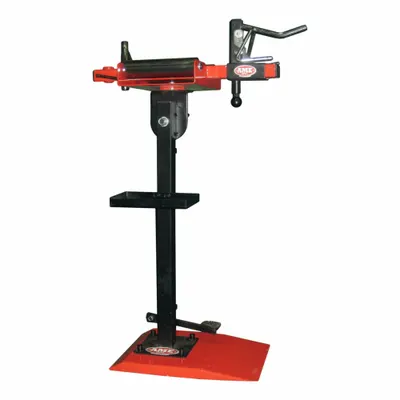 AME Tire Spreader: Floor Mount Tire Spreader, Steel, Aluminum, 41 in Overall Lg - Tire Spreaders