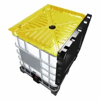 DENIOS Accessories for IBC Totes: 43.11 in x 6 5/8 in x 50 in, K22-0193, 43.11 in x 6 5/8 in, Yellow