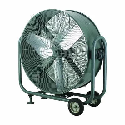 CANARM Circulating Fan: 36 in Blade Dia, 120V AC, Mobile, 1/2 hp, Direct Drive - Standard Industrial Floor Fans