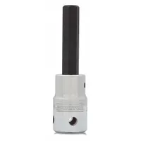PROTO Socket Bit: 1/2 in Drive Size, Hex Tip, 13 mm Tip Size, 3 41/64 in Overall Lg, Fixed Insert (MPN J5441-13M-TT)