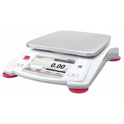 OHAUS Compact Bench Scale: 1,200 g Capacity, 0.01 g Readability - Precision Lab Balances