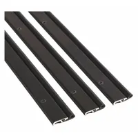 NATIONAL GUARD Door Weatherstripping: Bulb, Screw-In Mounting, EPDM, 3 ft Overall Lg, Black (MPN 137NDKB-36x84)