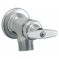 CHICAGO FAUCETS Straight Sill Faucet: Cast Brass, Polished Chrome, Cast Brass, NPT (MPN 387-CP)