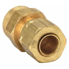 This self-aligning brass compression fitting connects 3/16 in OD tubing to 1/8 in pipe threads. Suitable for pneumatic, hydraulic, and instrumentation systems requiring leak-tight seals. Supplied in a 25-pack.