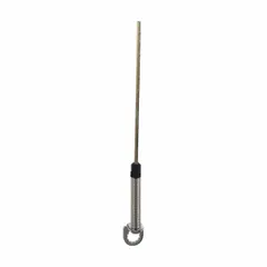Fixed rod-style actuator for use with XCKT series limit switches. Provides mechanical actuation with a maximum arm/operator length of 5.61 inches. Suitable for industrial position sensing and control applications requiring a rod lever interface.