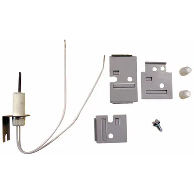Robertshaw Hot Surface Igniter: OEM, Silicon Nitride, 2 1/2 in Lead Lg, 120V AC, Hardwired - Direct OEM Replacement Hot Surface Ignitors