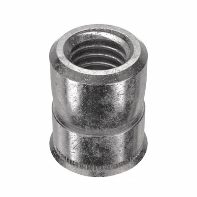 AVK Threaded Insert: #10-32 Thread Size, 3/8 in Overall Lg, 9/32 in Insert Dia - Low-Profile Rivet Nuts