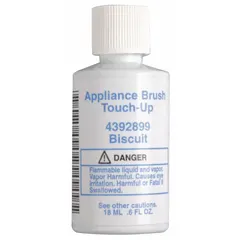 OEM touch-up paint for cosmetic repairs on Whirlpool washing machines and dryers. Covers scratches and chips to restore appliance appearance.