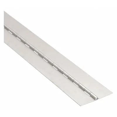 OEM Aluminum Full Surface-Mount Piano Hinge, 72 in Leaf Height, 1 in Leaf Width - Full Surface-Mount Piano Hinges