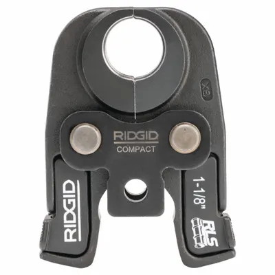 RIDGID Cordless Press Tool Jaw: 1 1/8 in Pipe, Copper, For RLS Press - Jaws for Compact Press Tools