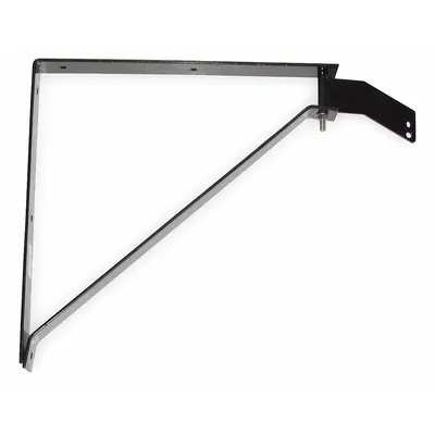 MULTIFAN Mounting Bracket: Mounting Bracket, 14 in Lg, 2 in Wd - Mounting Brackets