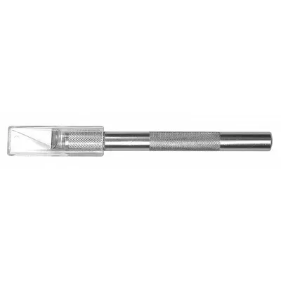 WESTCOTT Hobby Knife: Triangular, 1 in Blade Lg, 0.19 in Blade Thick, Steel - Precision Knives
