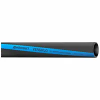 Water Discharge Hose: 1 1/4 in Hose Inside Dia., 125 psi, Black, 100 ft Hose Lg (MPN 20016803)