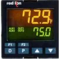 RED LION PID Temperature Controller: Red Lion, 1/4 DIN Size, B/E/J/K/L/R/RTD/S/T/TXK/U, PID, 24V DC (MPN PXU31AE0)