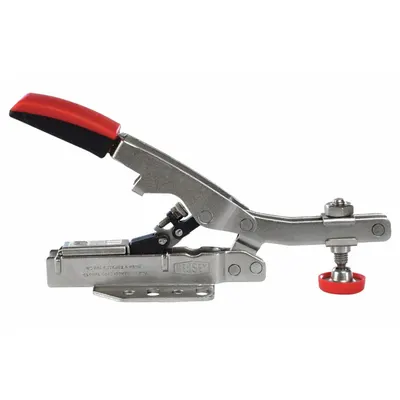 BESSEY Auto-Adjust Toggle Clamp: Std Horizontal Handle, Flange Base Mounting, 1.77 in Arm Lg - Auto-Adjusting Toggle Clamps