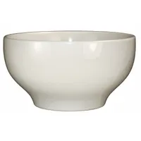ITI Soup Bowl: Roma, 15 oz Capacity, 5 in Dia, Stoneware, American White (MPN RO-43)