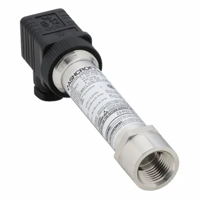 ASHCROFT Sanitary Pressure Transmitter: 1/2 in, 0 to 300 psi, 4 to 20mA - Sanitary Pressure Transmitters with Cable & Wire Leads