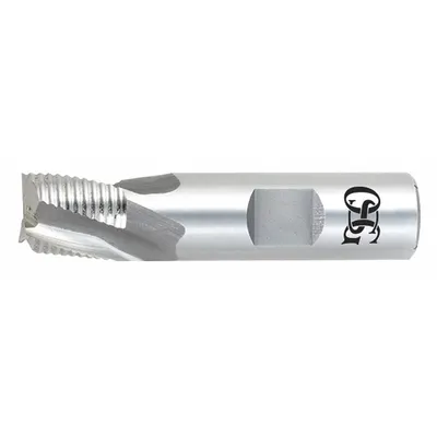 OSG Roughing End Mill: Cobalt, 4 Flute, Fine Pitch, 1-1/4" Mill Dia, 1-1/4" LOC - General Purpose Cobalt Roughing End Mills