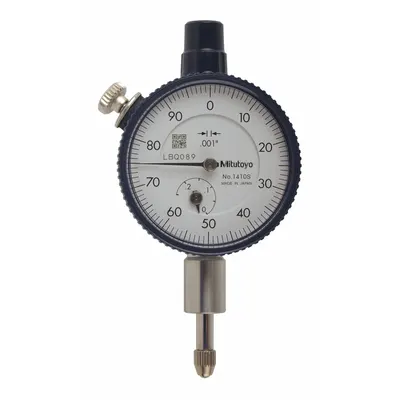 MITUTOYO Dial Indicator - Lug Back: 0 in to 0.25 in, Inch, Plunger - Continuous Reading Back Lug Dial Indicators