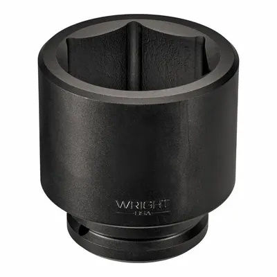 WRIGHT TOOL Impack Socket: 3 1/2 in Drive Size, SAE, 6 1/2 in Socket Size, 6-Point - 3-1/2" Drive Impact Sockets
