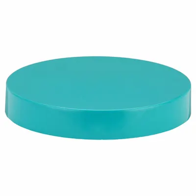 QORPAK Cap: 70 mm Dia, Green, Thermoset, F217/PTFE, 70-400 mm Screw Closure Size - Screw On Caps