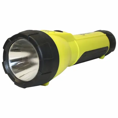 RAILHEAD GEAR Flashlight: 200 lm, 2 hr Run Time at Max. Brightness, 298.1 m Max Beam - Flashlights